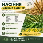 Фото Посівний матеріал озимих культур