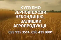 Фото Закуповуємо некондиційне зерно та побічну агропродукцію